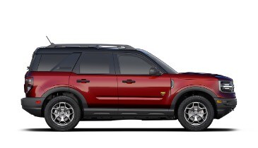 2021 Bronco Sport in Rapid Red